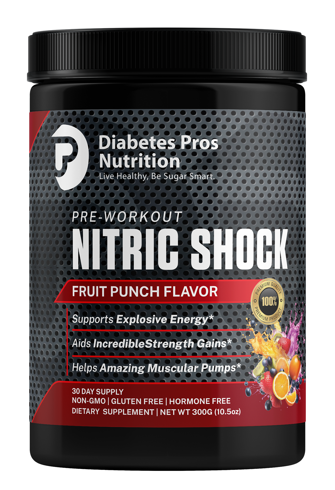 NUTRI SHOCK PRE-WORKOUT (FRUIT PUNCH)